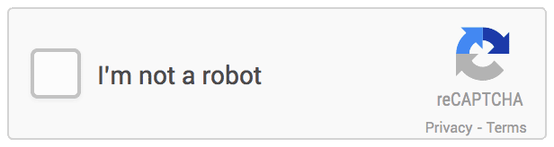 reCAPTCHA human verification bot prevention